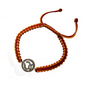 Rakhi Special Om Bracelet in Silver with 42 Certified Diamonds