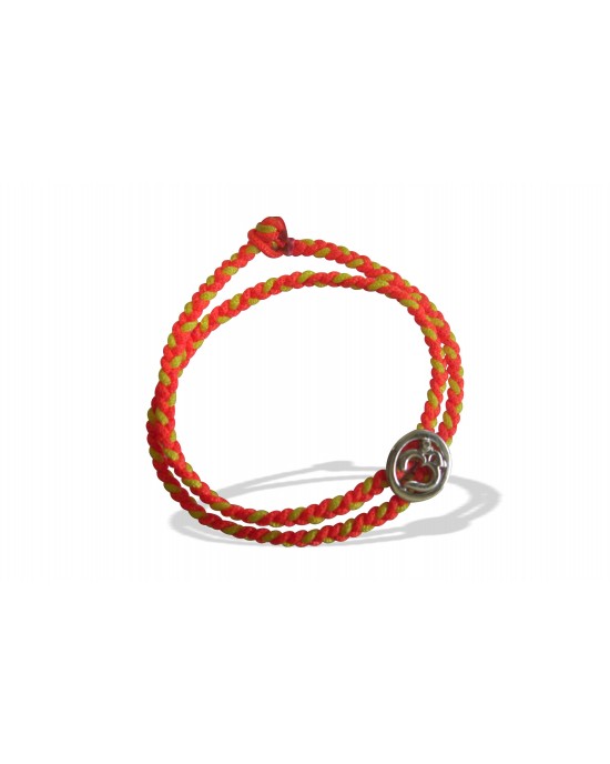 Flourescent Special Om Rakhi Bracelets 