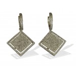 Diamond danglers On Hoops