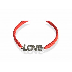 Love Bracelet, with diamonds in Silver